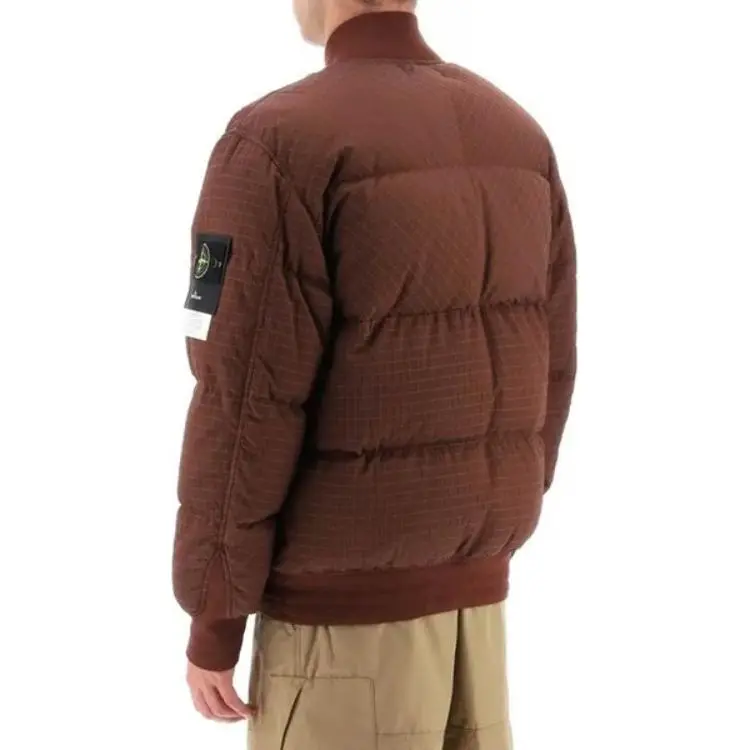 STONE ISLAND Compass motif Puffer Jacket-3