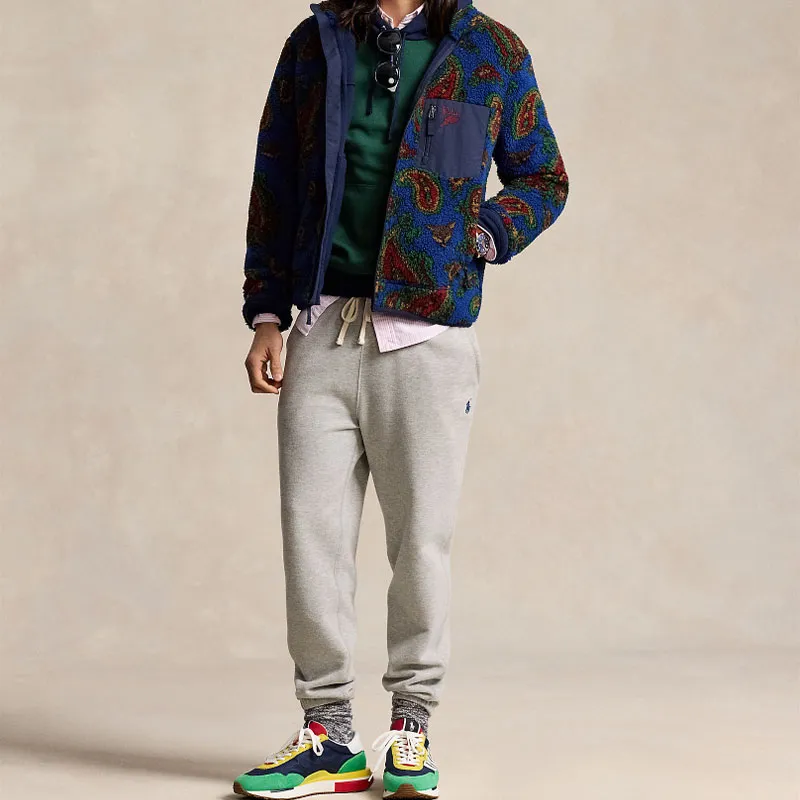 Polo Ralph Lauren Paisley Print Fleece Jacket-1