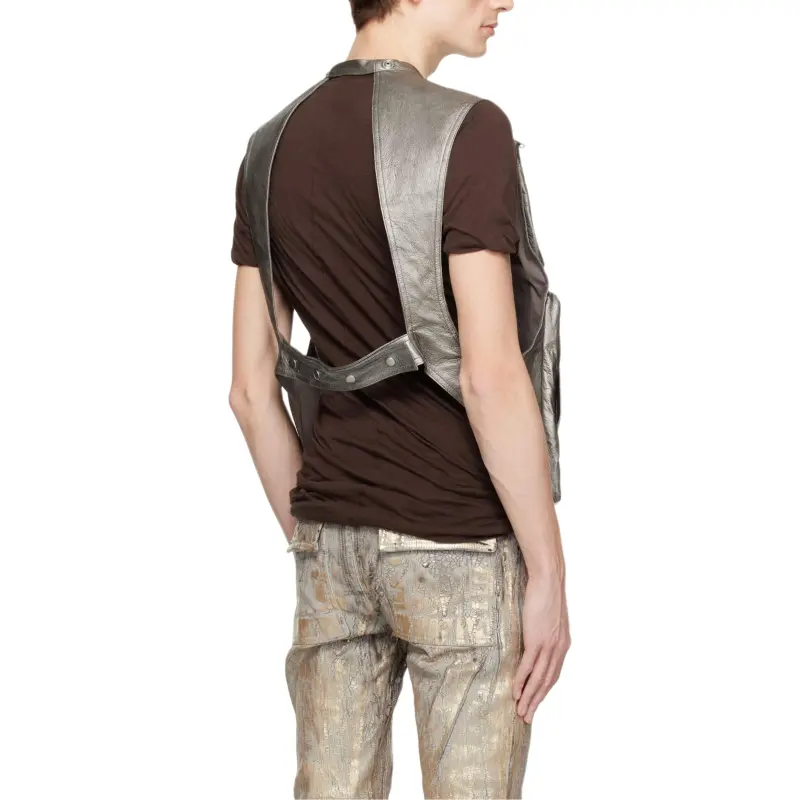RICK OWENS Cargo Vest Jacket-1