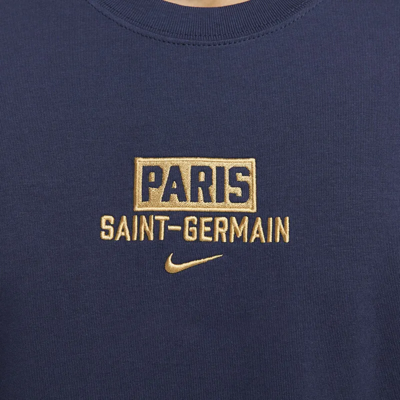 Nike T Shirts Men Dark Blue-3
