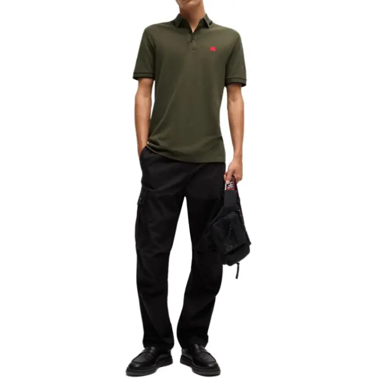 HUGO BOSS Polo Shirt Men's Army Green-2