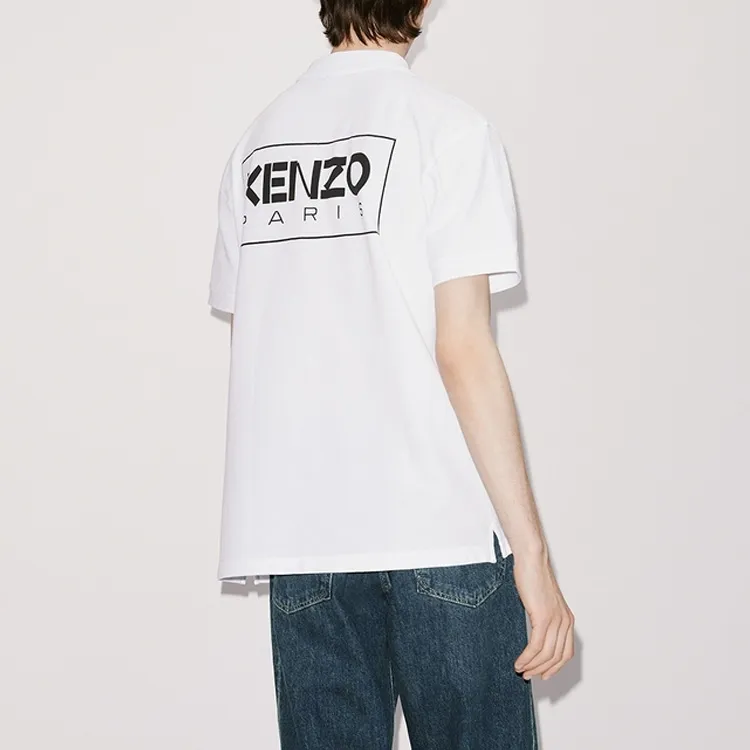 KENZO Polo Shirts Unisex White-2