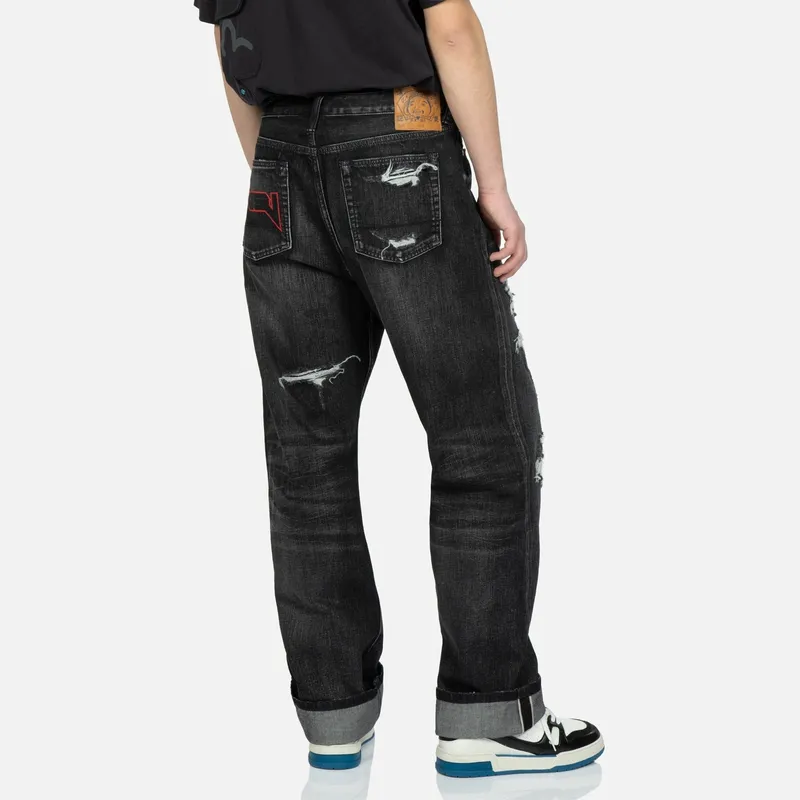 EVISU Jeans Men Black-3