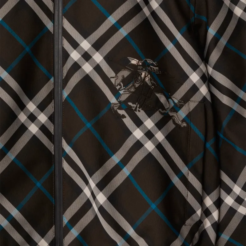 Burberry Checked Reversible Hooded Jacket-8