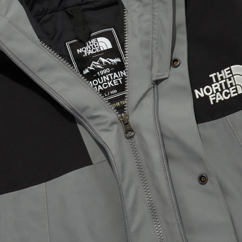 THE NORTH FACE Mountain Windbreaker Jacket Unisex Gray-5