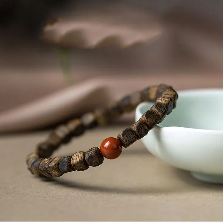 Fuxin Agarwood Bracelets Unisex-1