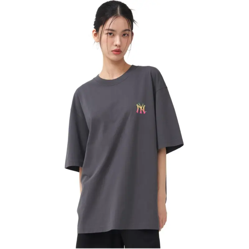 MLB New York Yankees SS25 T Shirt Unisex Dark Charcoal Gray-1