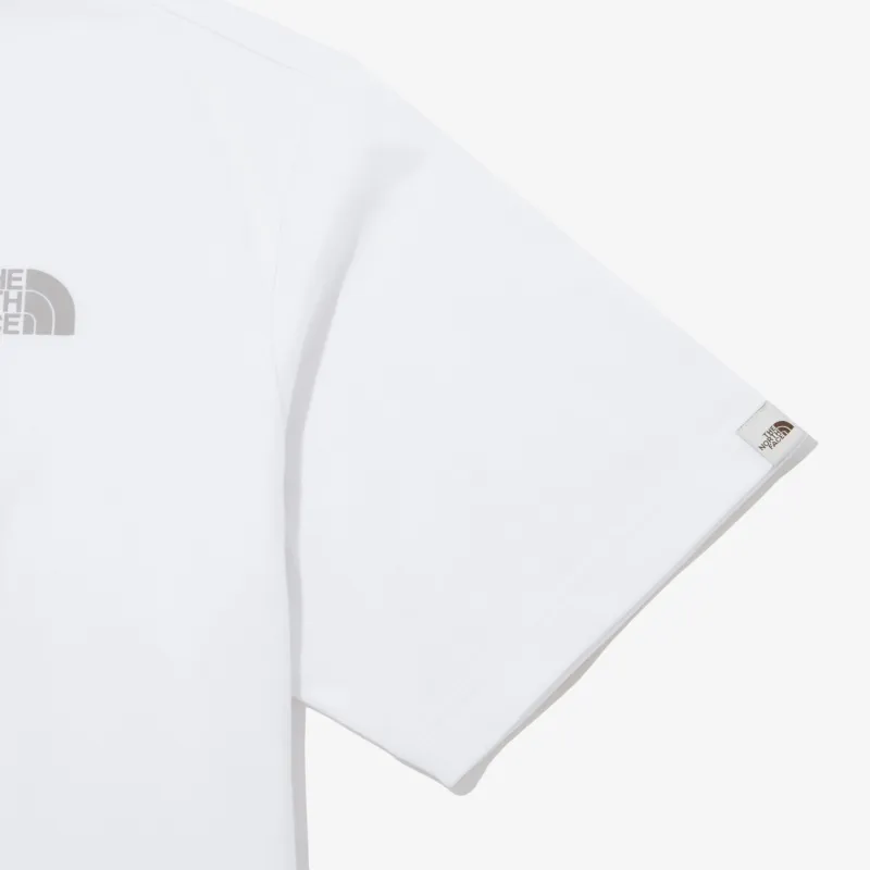 THE NORTH FACE T Shirts Unisex White-4