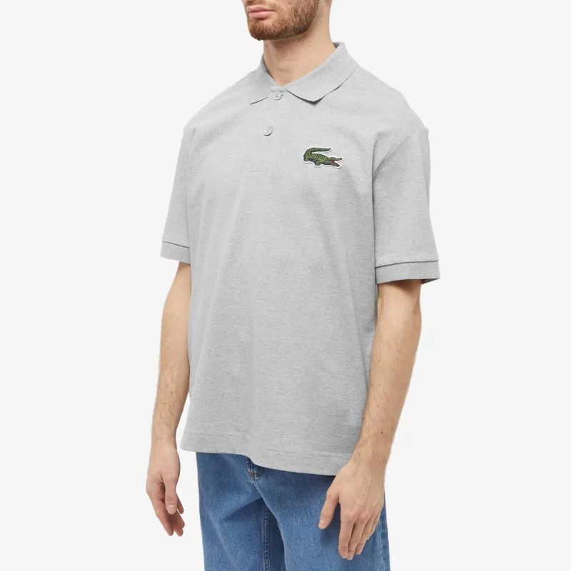 LACOSTE SS23 Polo Shirt Men's Gray-3