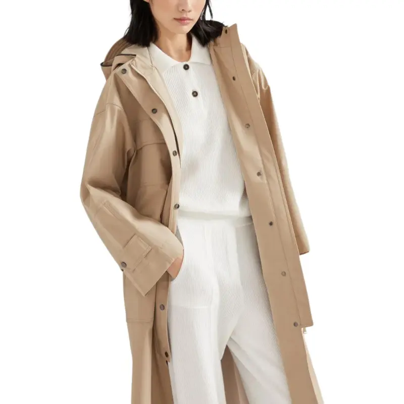 Brunello Cucinelli Cotton blend Raincoat-4