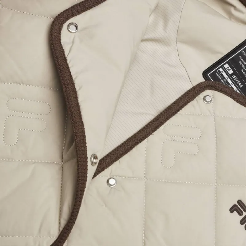 FILA Puffer Jacket Women's Light Yellow-7