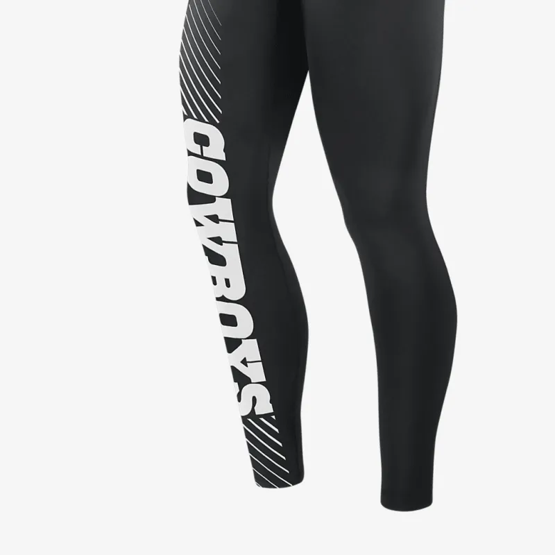 Nike Dri-FIT Yard Line NFL Dallas Cowboys Leggings Women's Black-2