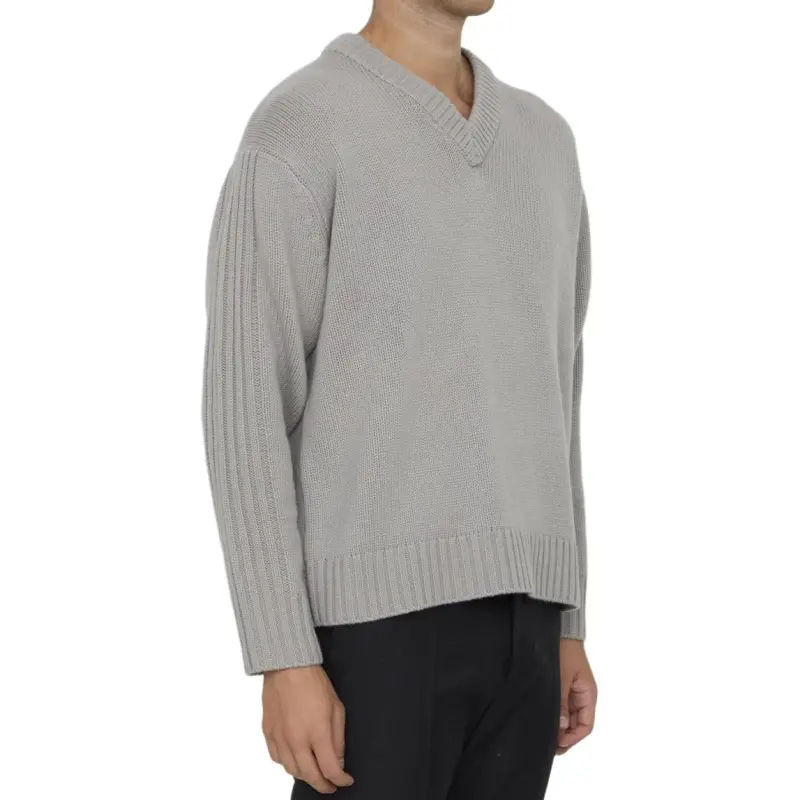 Lisa Yang Sweaters Men Gray-1