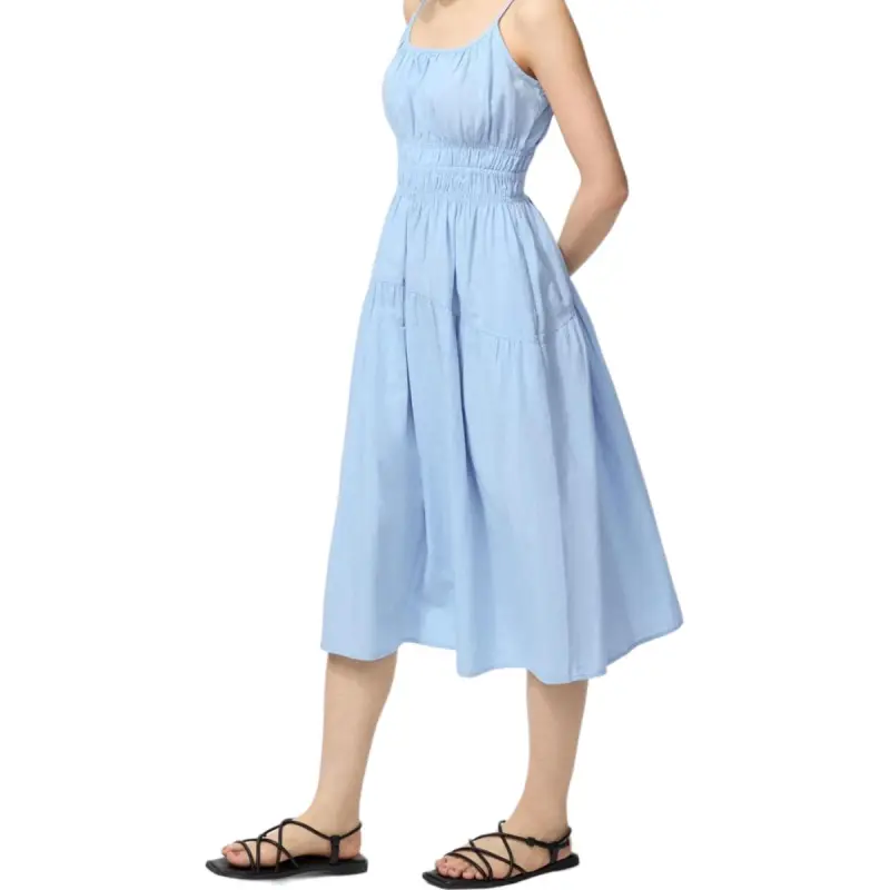UNIQLO Slip Dresses Women's Aqua Blue-1