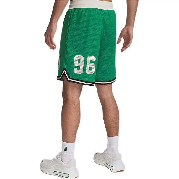 Under Armour Basketball Shorts Men's Green-2