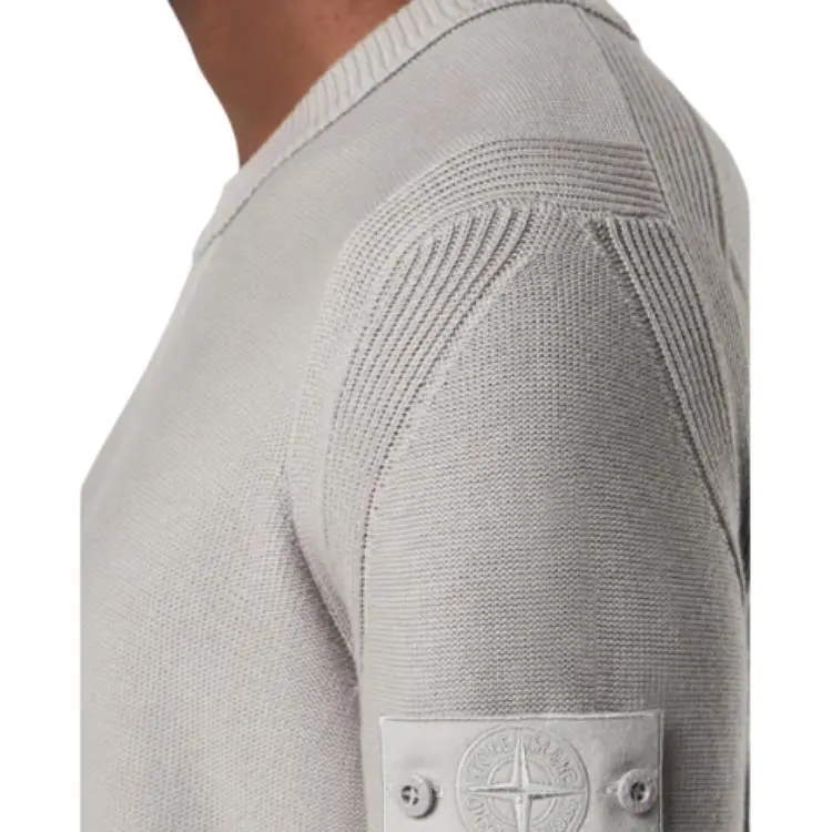STONE ISLAND Compass Badge Knitted Jumper-4