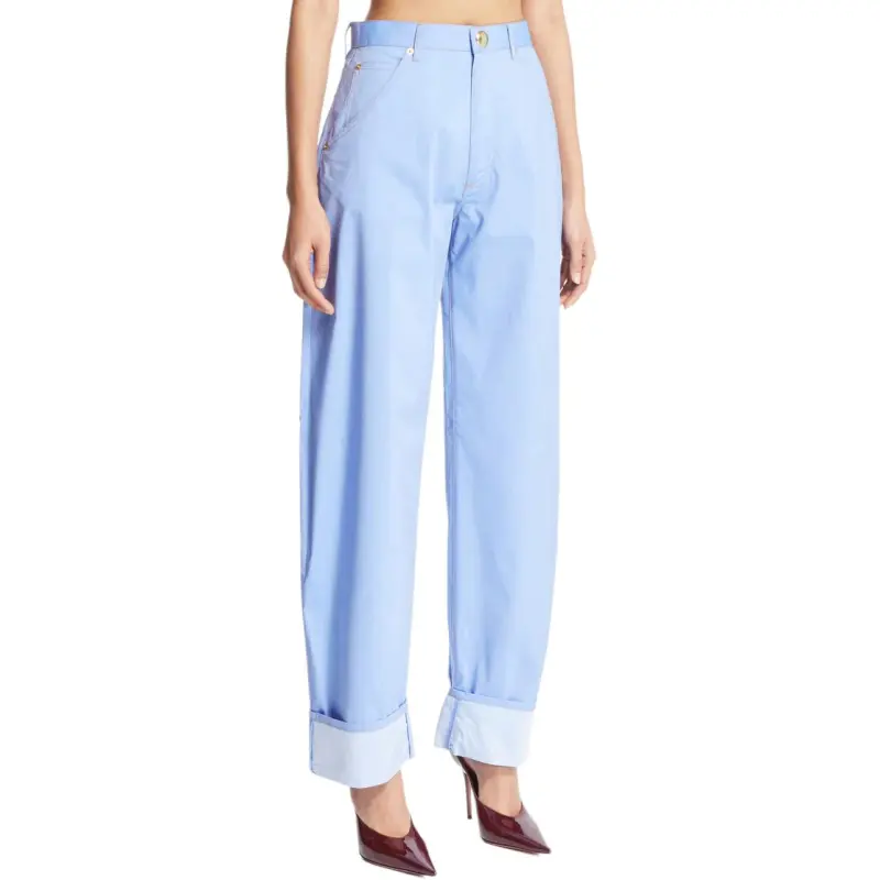 DARKPARK Casual Pants Women's Blue-2