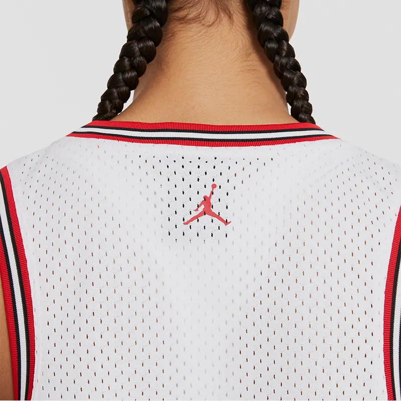 Jordan Basketball Jersey Women's White-3