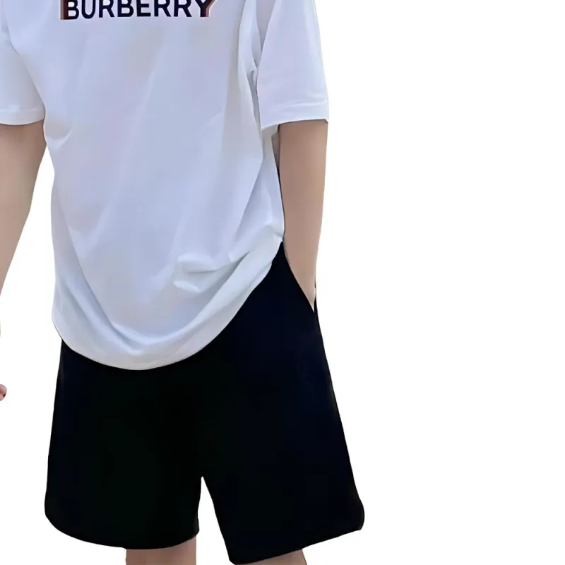 Burberry T Shirts Men White-5