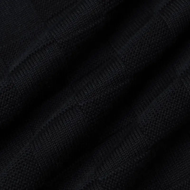 LOUIS VUITTON Embellished Wool Damier Pullover-2