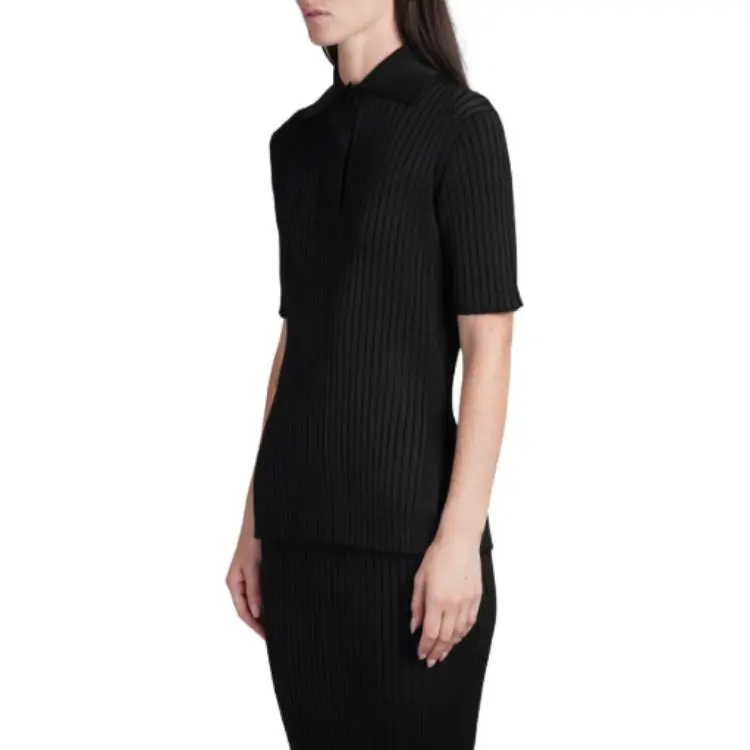 JIL SANDER Polo Shirt Women's Black-2