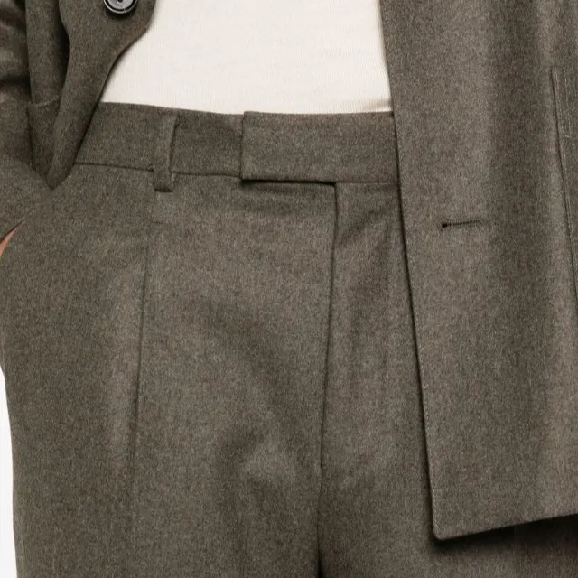 Zegna FW24 Suit Trouser Men's _Nsec Medium Brown-4