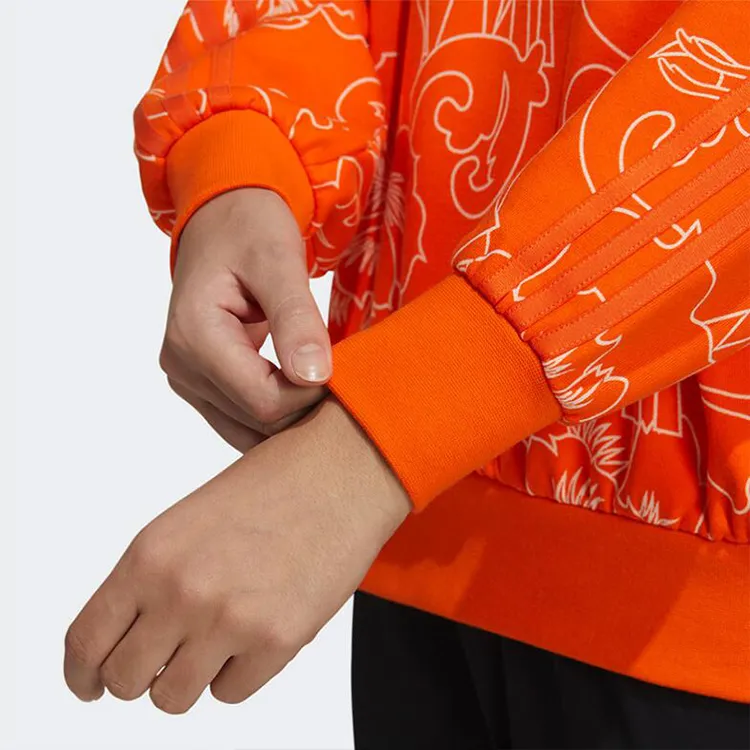 Adidas Sweatshirts Women's Orange-5