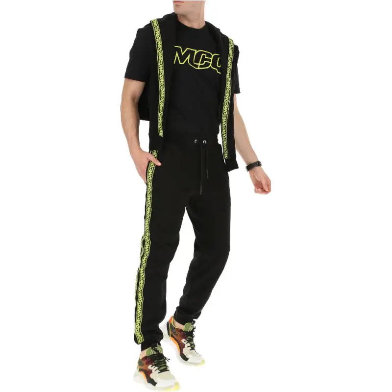 McQ Alexander McQueen Casual Pants Men's Black-4