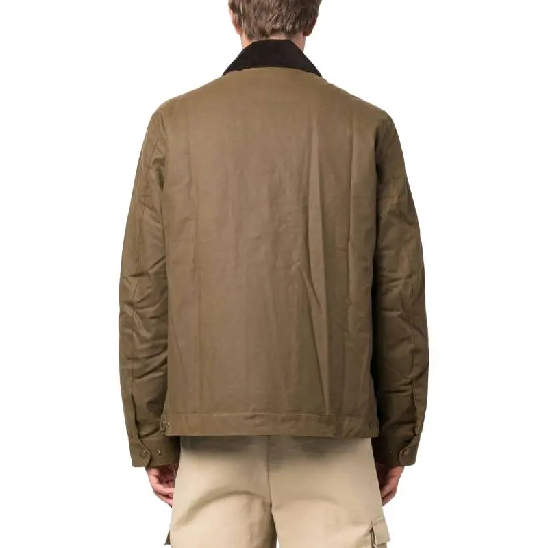 BARBOUR International Workers Wax Jacket-4