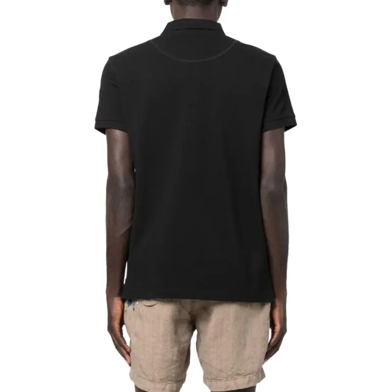 Moose Knuckles Logo Patch Polo Shirt-2