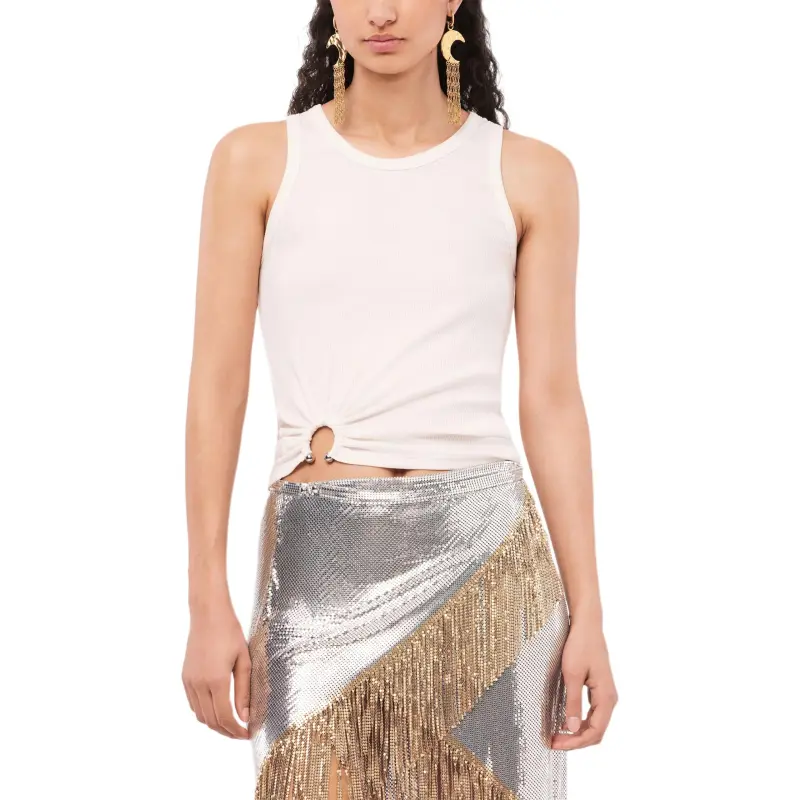 Paco Rabanne Signature Piercing Tank Top-2