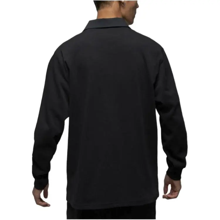 Jordan Polo Shirts Men Black-4