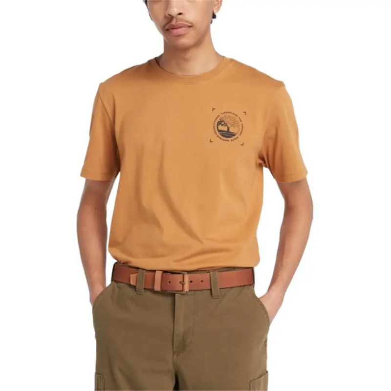 Timberland T Shirts Men Wheat-2