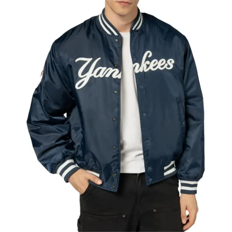 New Era Jackets Coats Unisex Marine Blue-4