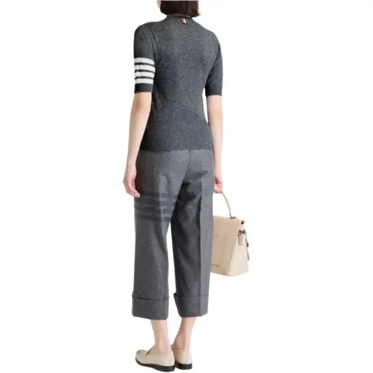 THOM BROWNE· T Shirt Women's Dark Gray-5