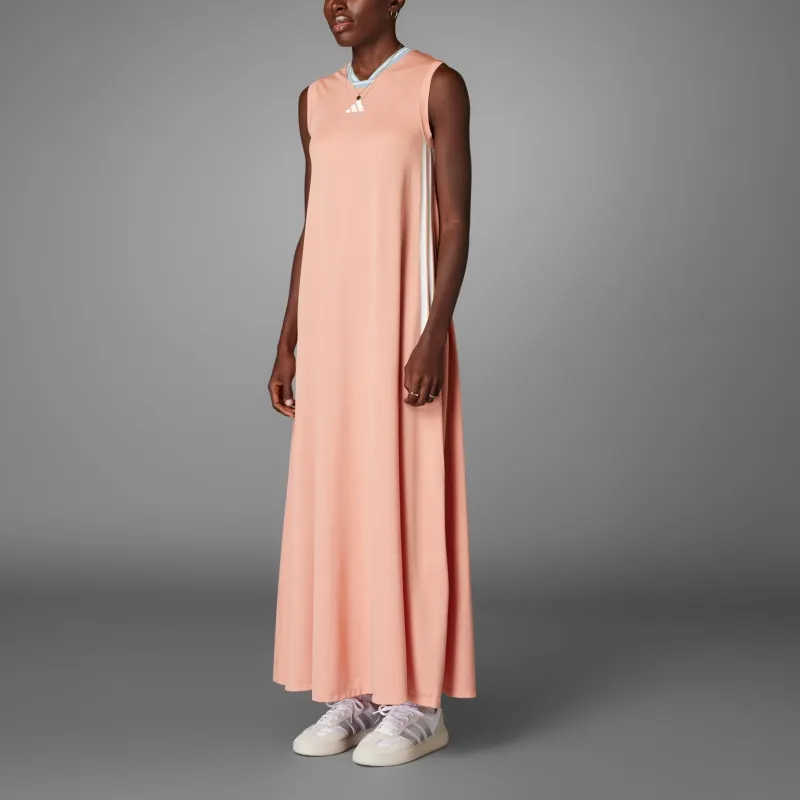 Adidas Free Shipping With AdiClub Tiro Cut 3 Stripes Soft Mesh Long Dress-1