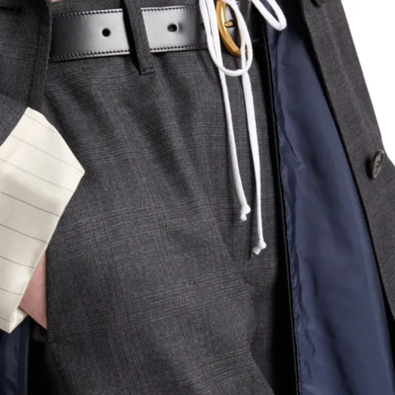 PRADA Wool Trousers-4
