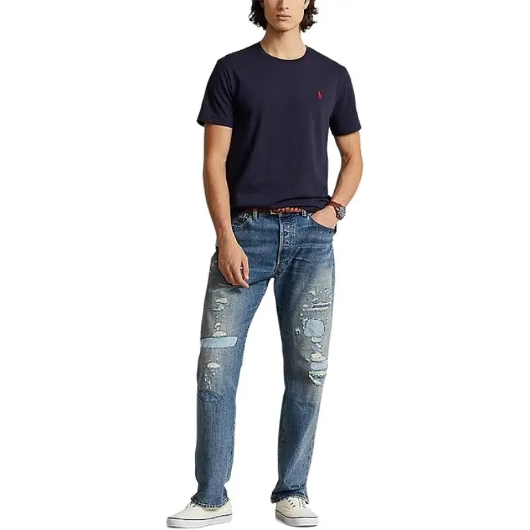 Polo Ralph Lauren Short Sleeve Jersey Knit Crewneck T shirt-2