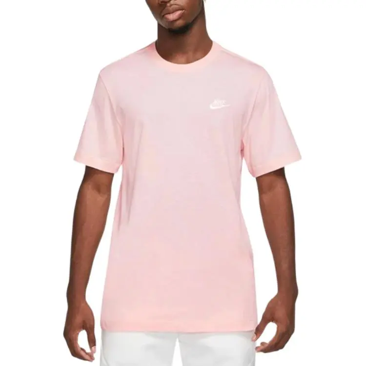 Nike T Shirts Men Pink-1