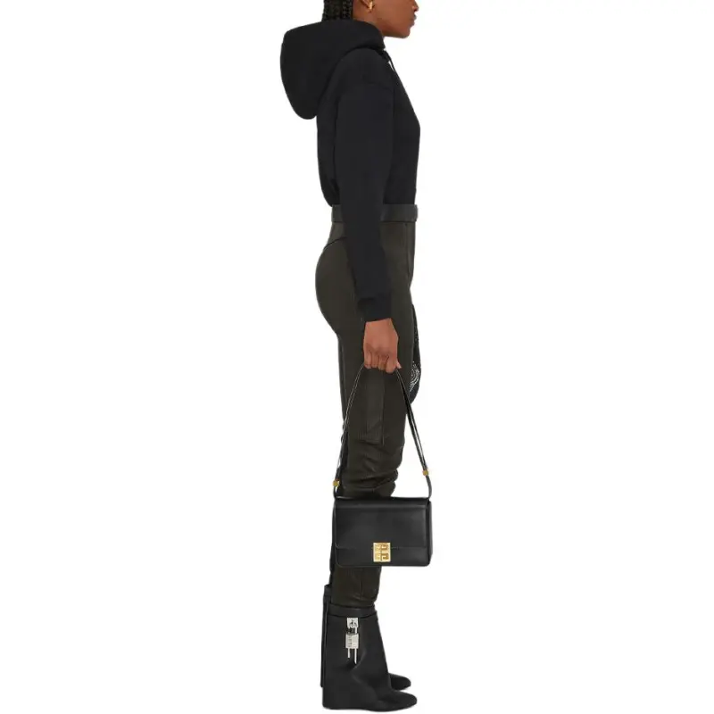 Givenchy Scarf detail Cotton Hoodie-4