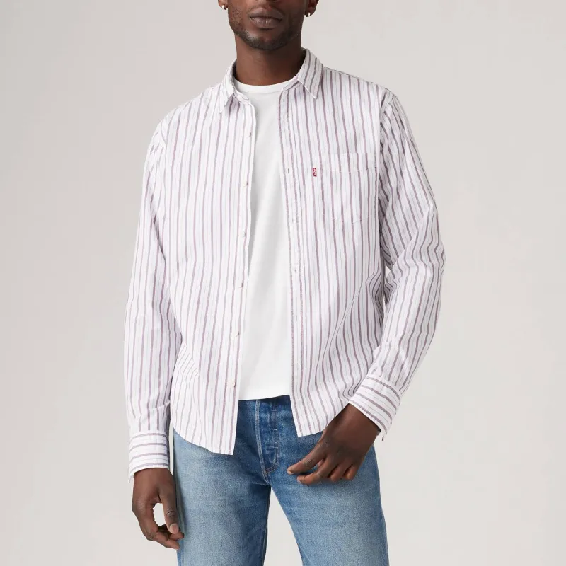 Levis Shirts Men Purple-2