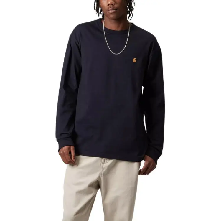 Carhartt WIP FW24 T Shirts Unisex Dark Marine Blue-2