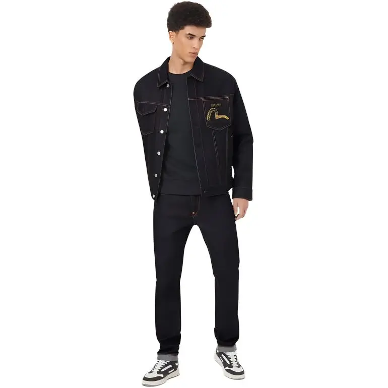 EVISU Denim Jackets Men-5
