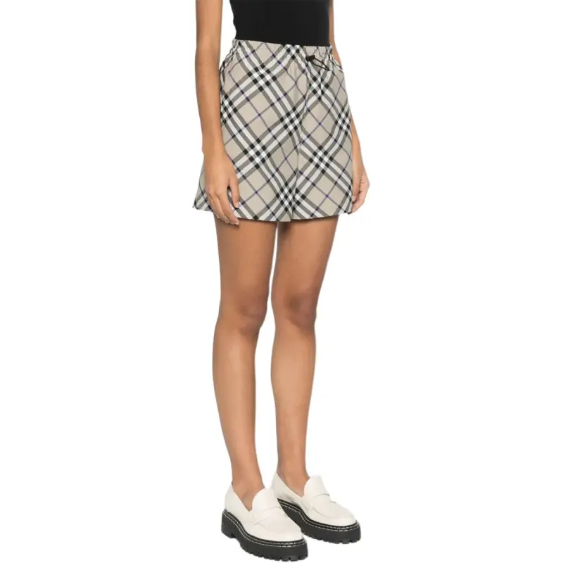 Burberry Casual Shorts Women's Gray-2