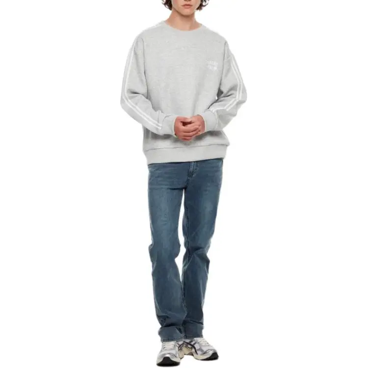 GUESS Sweatshirt Men's Heather Gray-5