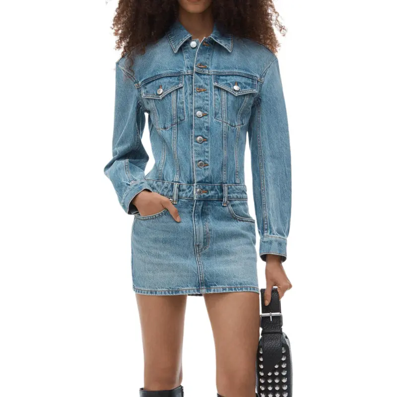 Alexander Wang Drop shoulder Mini Dress-1