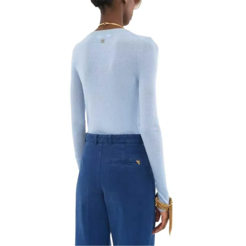 Chloé Knitted Henley Shirt-2