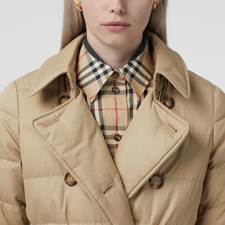 Burberry Down Jacket Women's Honey-4
