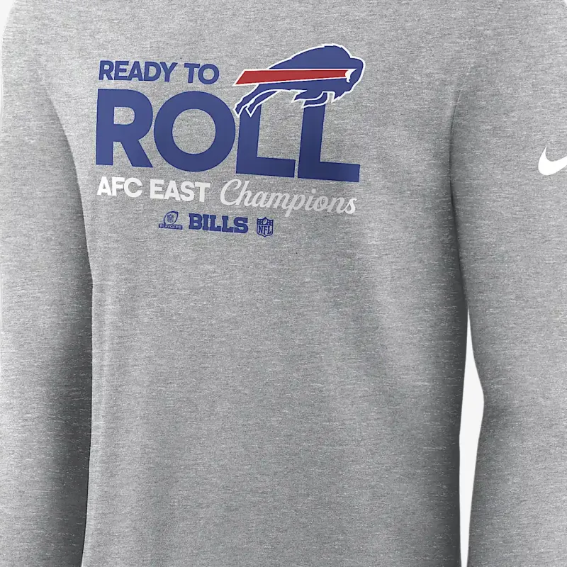 Nike Detroit Lions 2024 Nfc North Champions Trophy Collection Men's Nike Nfl Long Sleeve T Shirt-2