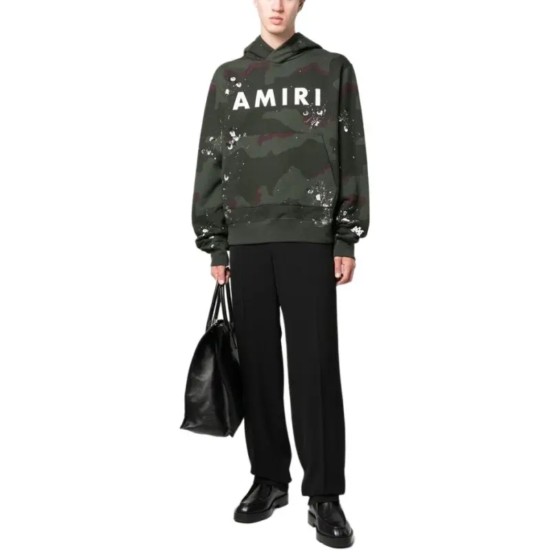 AMIRI Army Logo Hoodie-4